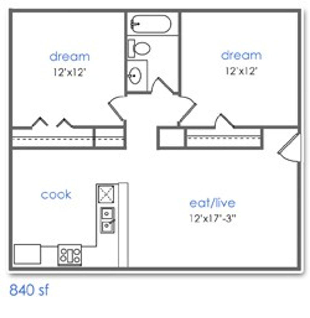 Apartment for rent at 1010 W Prairie St, Denton, TX 76201