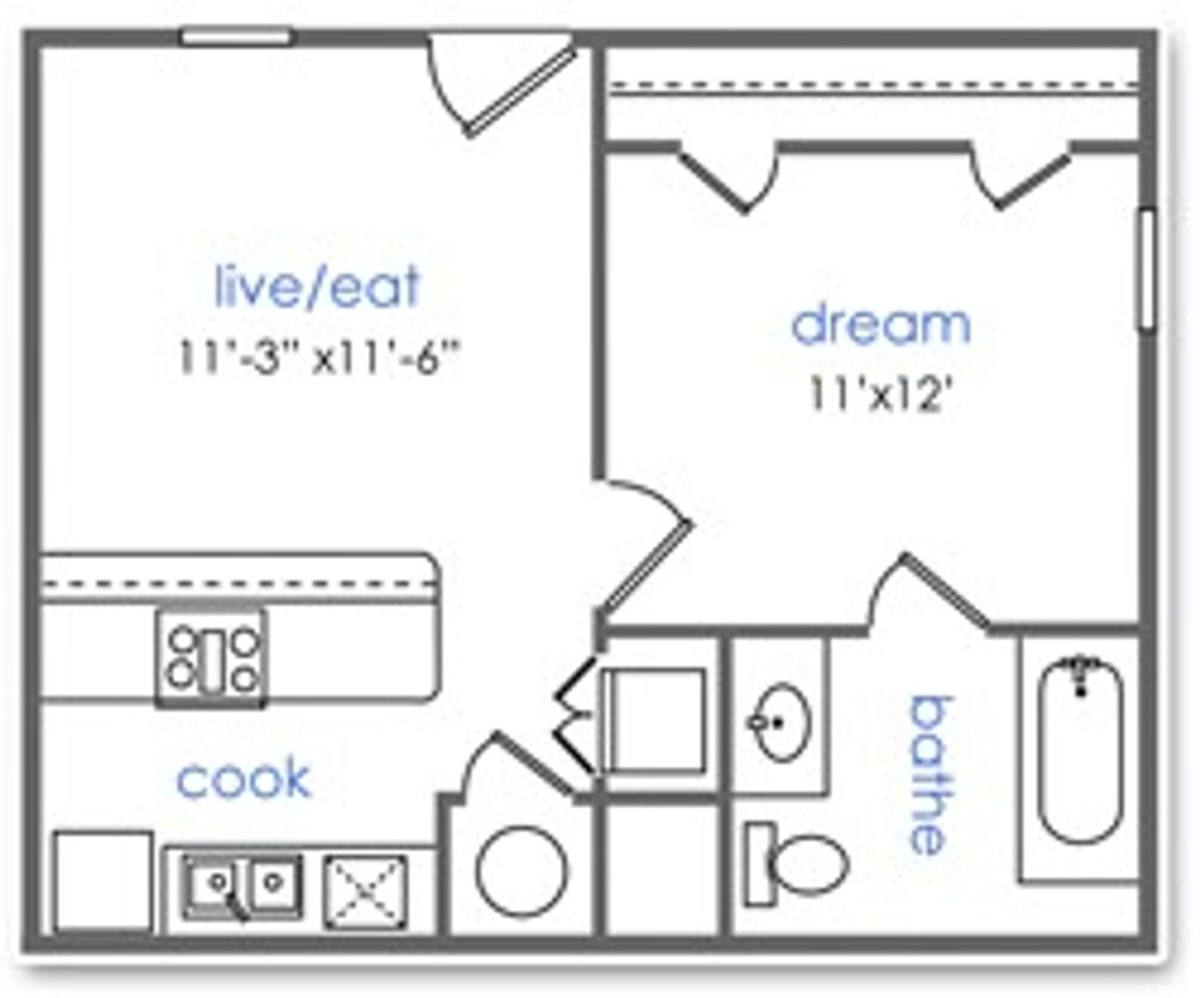 Apartment for rent at 713 W Mulberry St, Denton, TX 76201