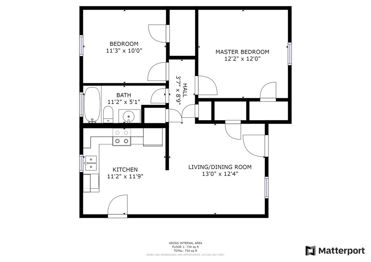 Townhouse for rent at 1518 1520 N Carroll Blvd, Denton, TX 76201