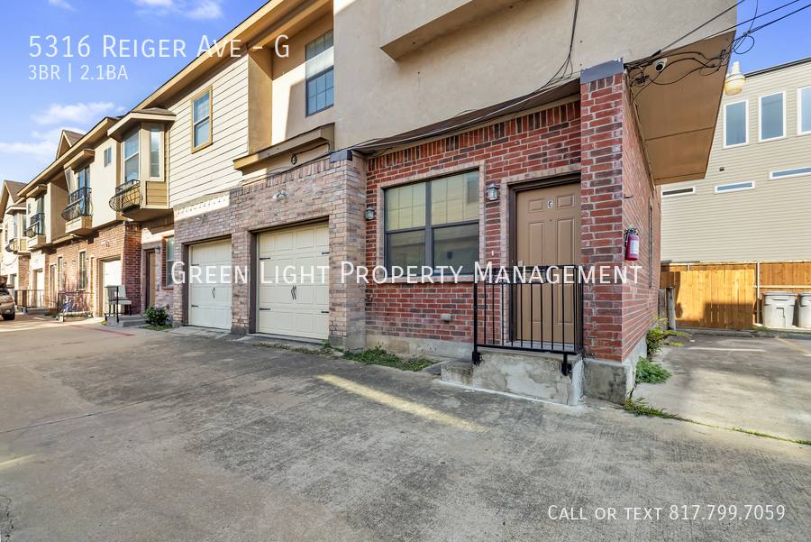 Townhouse for rent at 5316 Reiger Ave #G, Dallas, TX 75214