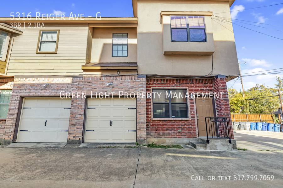 Townhouse for rent at 5316 Reiger Ave #G, Dallas, TX 75214