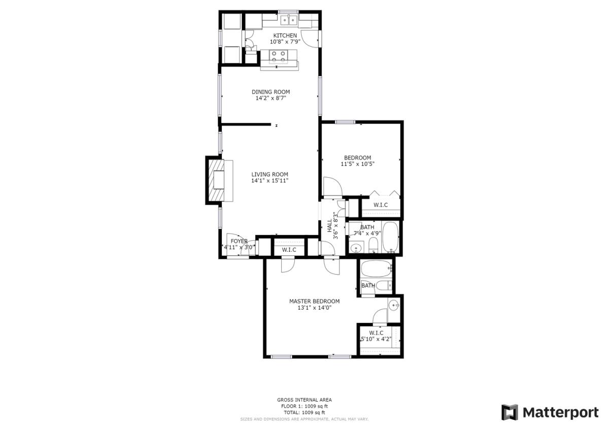 Apartment for rent at 2204 2206 Bolivar St, Denton, TX 76201