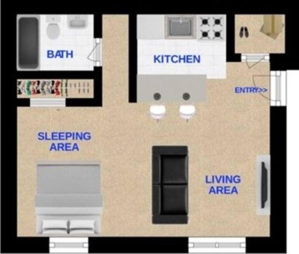 Apartment for rent at 3625 W 13th St N, Wichita, KS 67203