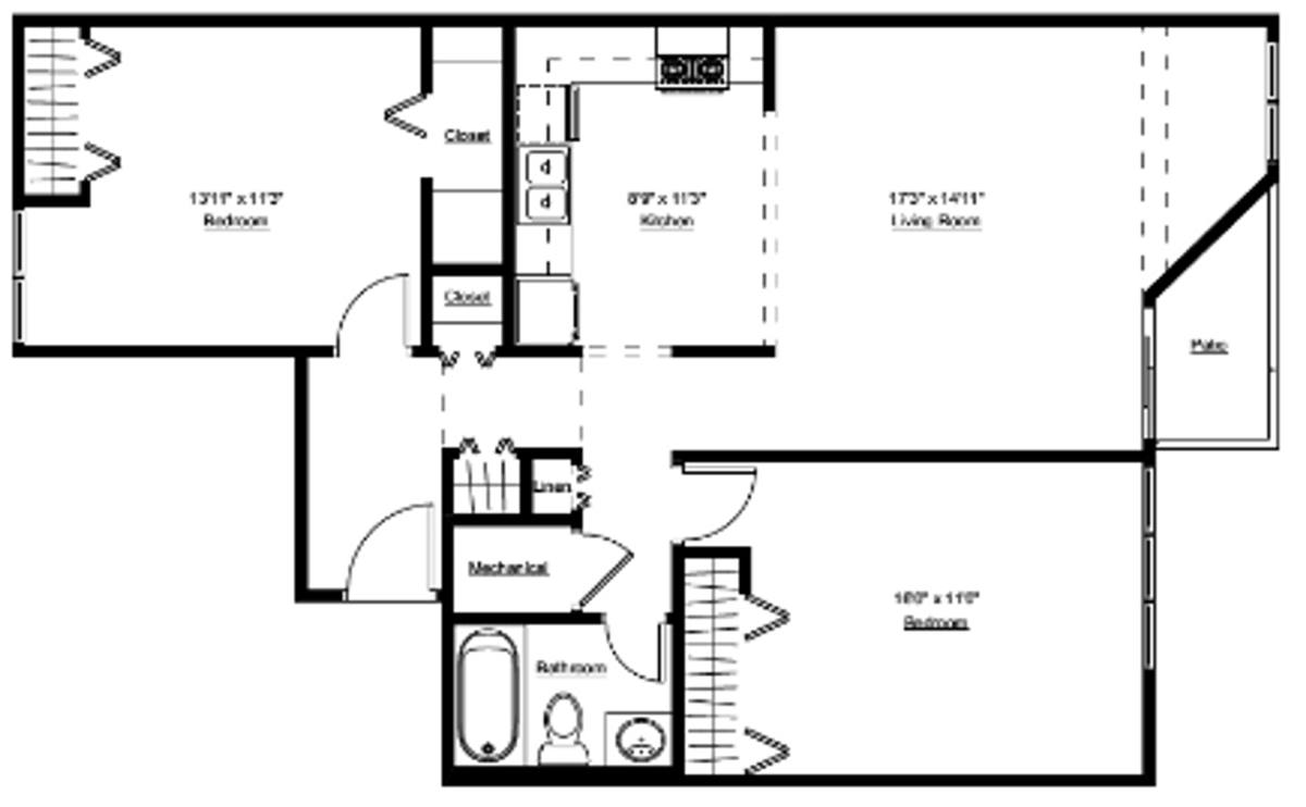 Apartment for rent at 2605 Izard Court #A, Omaha, NE 68131