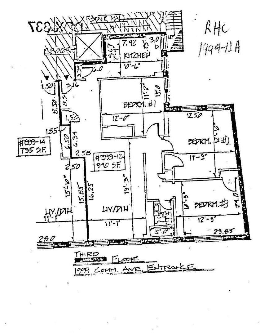 Apartment for rent at 1995 Commonwealth Ave #3, Brighton, MA 02135