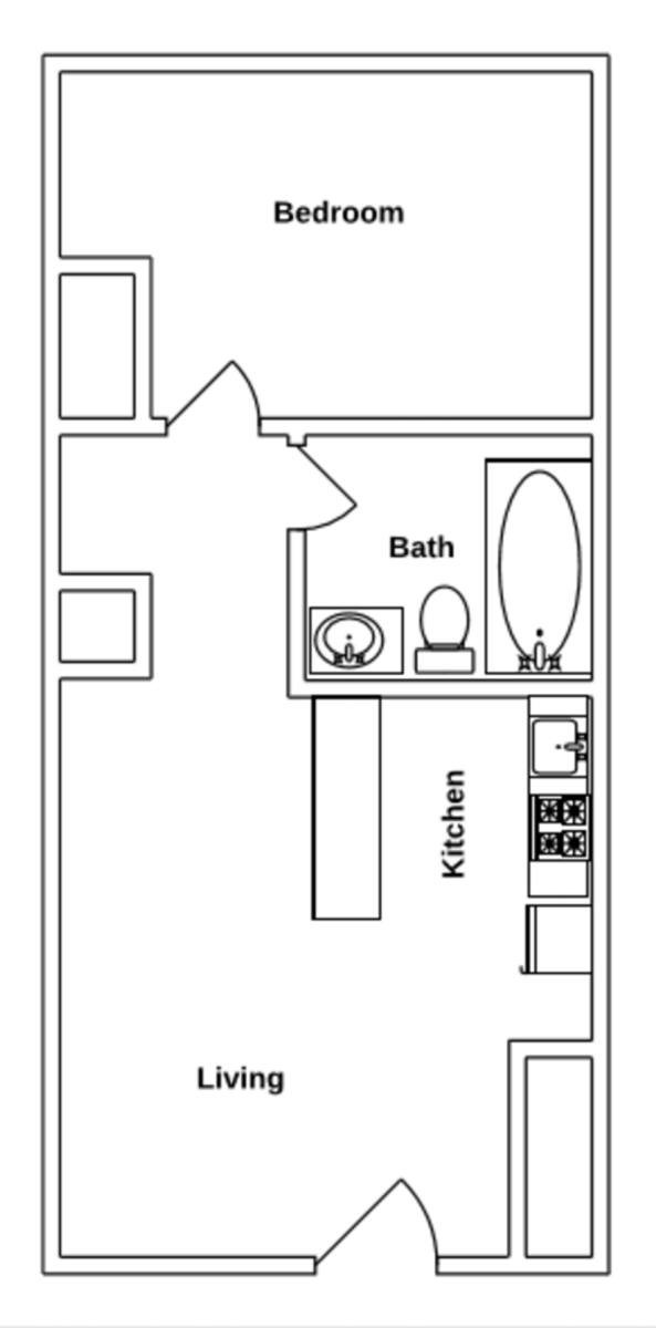 Apartment for rent at 1533 Merchant St, Emporia, KS 66801