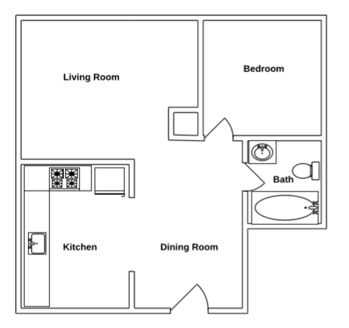 Apartment for rent at 1533 Merchant St, Emporia, KS 66801