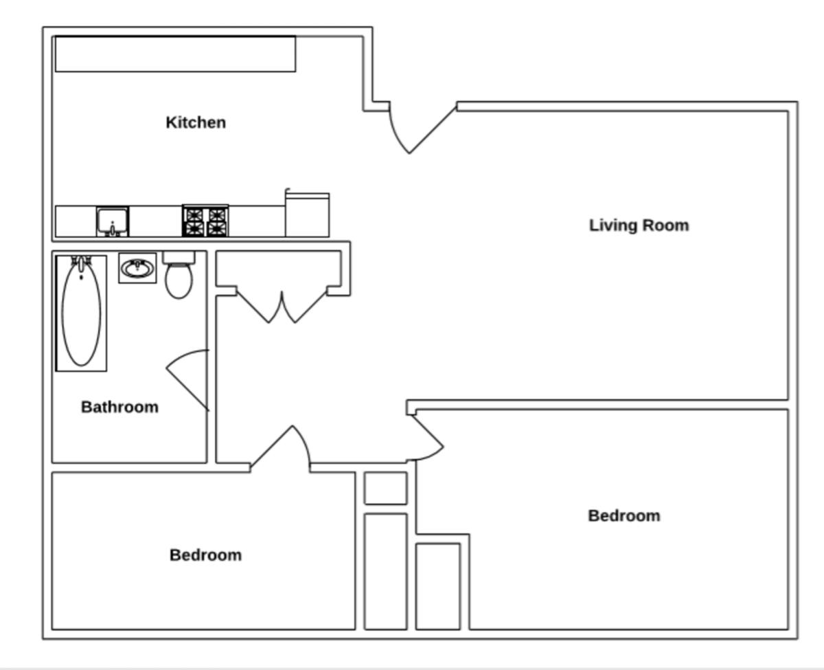 Apartment for rent at 1533 Merchant St, Emporia, KS 66801