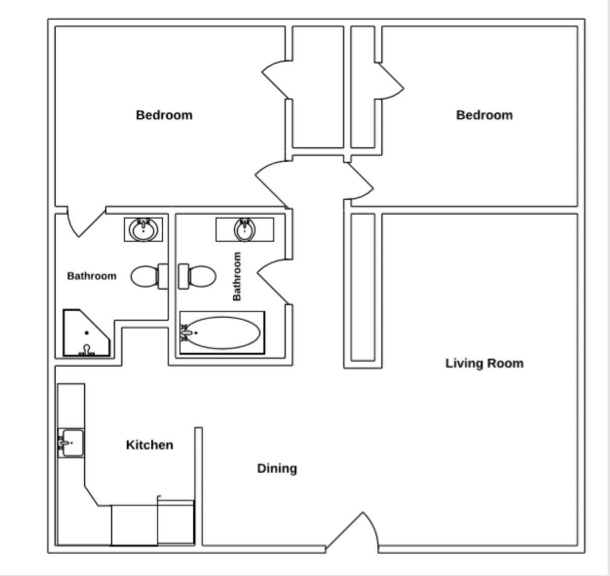 Apartment for rent at 1533 Merchant St, Emporia, KS 66801