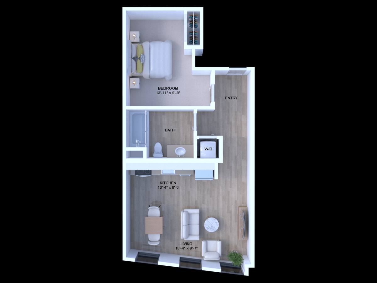 Apartment for rent at 100 N Summit St, Toledo, OH 43604
