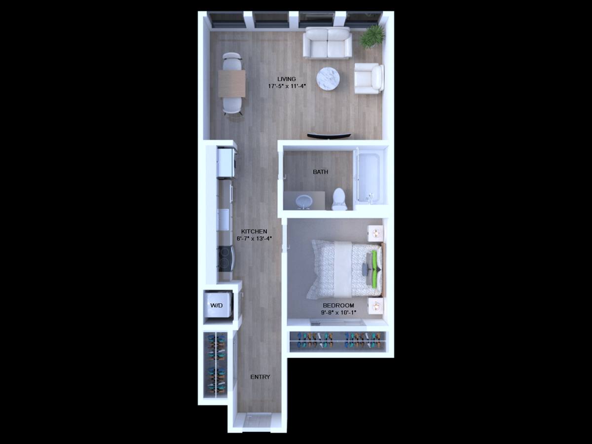 Apartment for rent at 100 N Summit St, Toledo, OH 43604