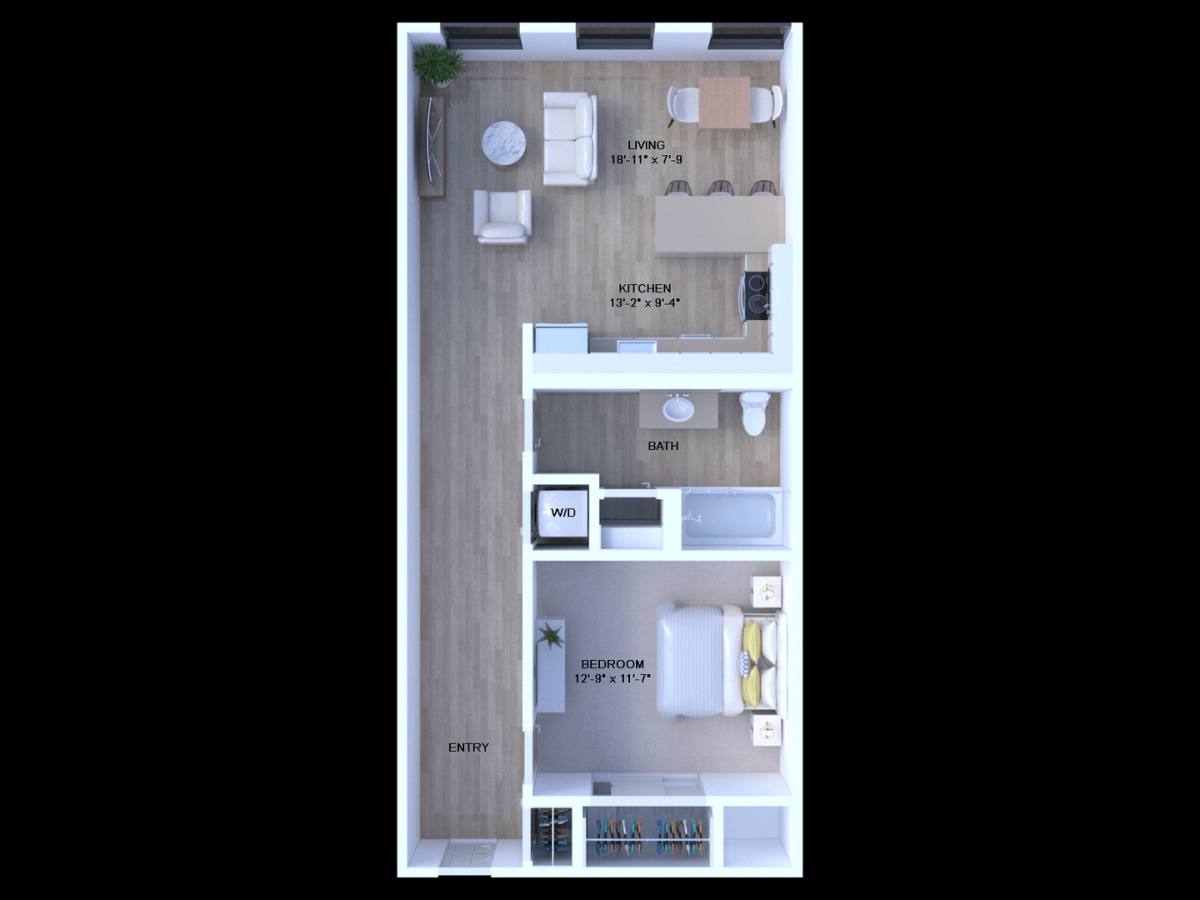 Apartment for rent at 100 N Summit St, Toledo, OH 43604