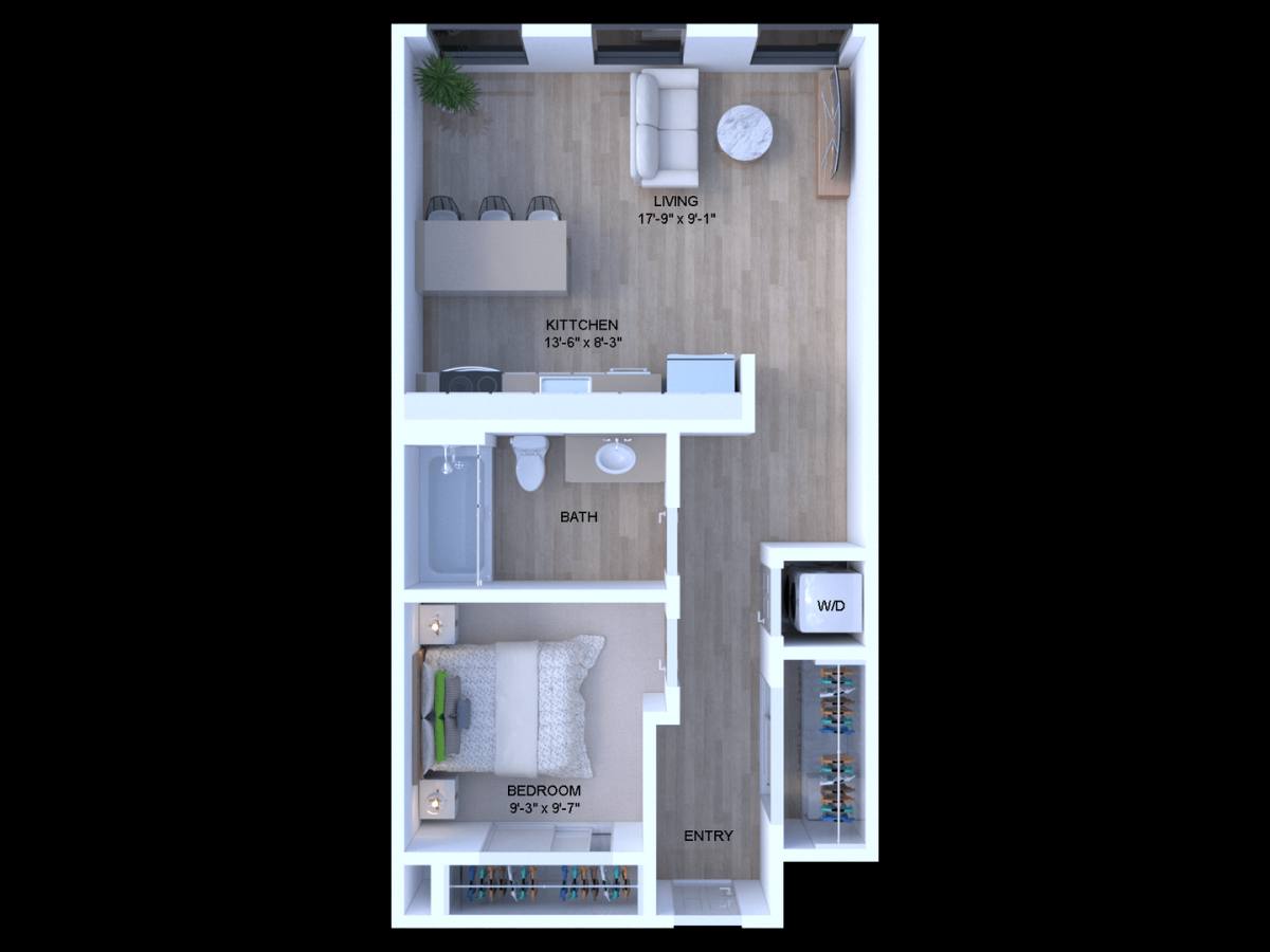 Apartment for rent at 100 N Summit St, Toledo, OH 43604