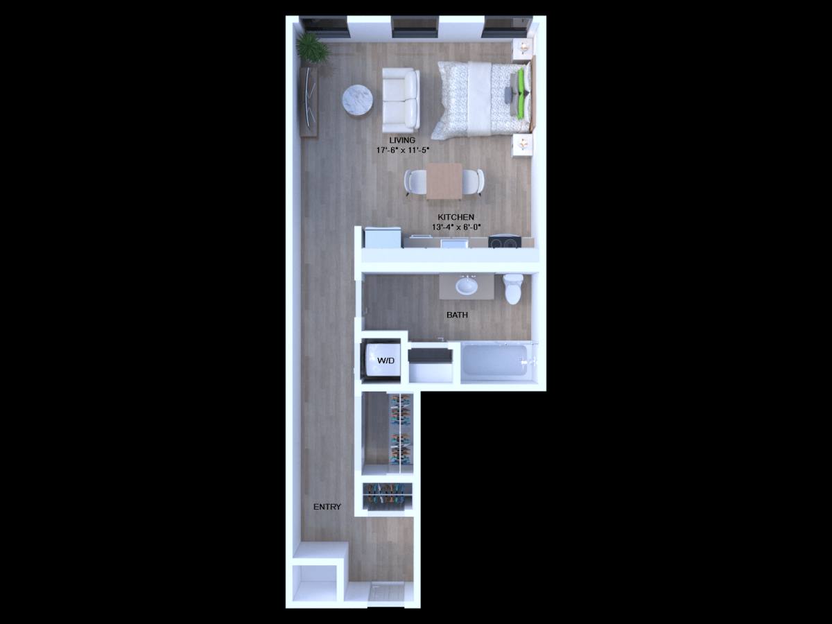 Apartment for rent at 100 N Summit St, Toledo, OH 43604