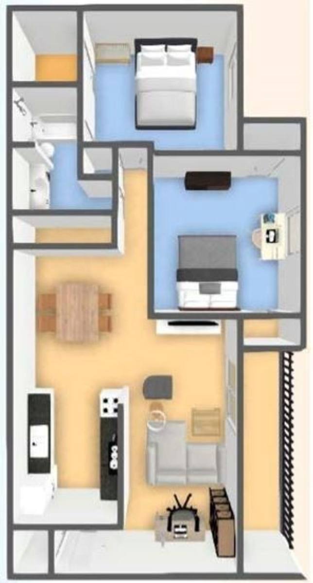 Apartment for rent at 6103 NW 63rd St, Oklahoma City, OK 73132