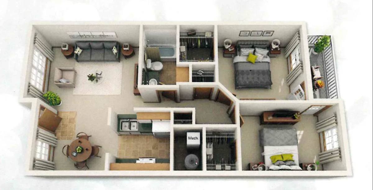 Apartment for rent at 1409 Chase Place, Manhattan, KS 66502