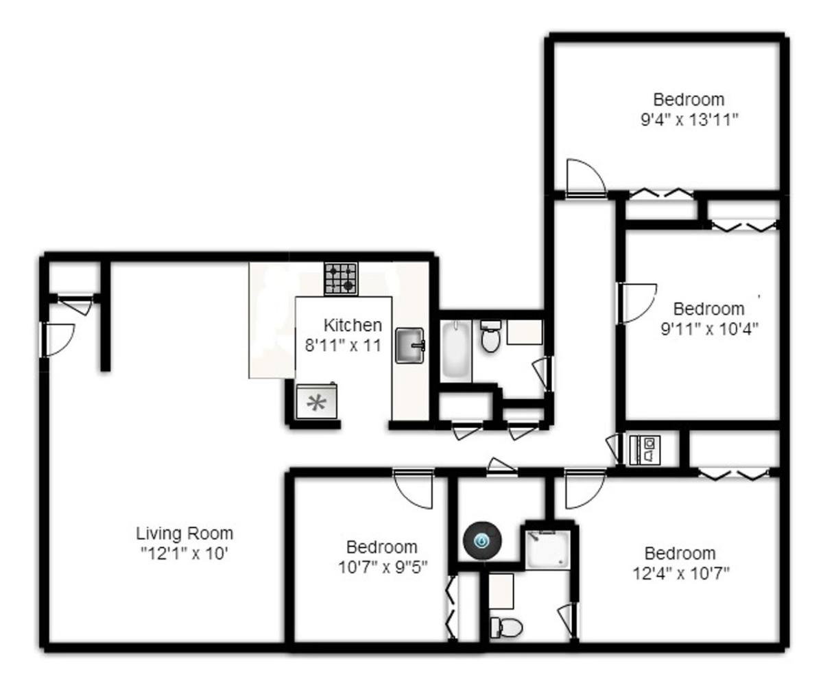 Apartment for rent at 1700-1790 Liberty Lane, Blacksburg, VA 24060