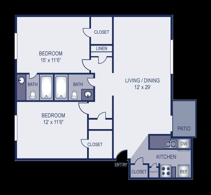 Apartment for rent at 2508 E Riverside Dr, Austin, TX 78741