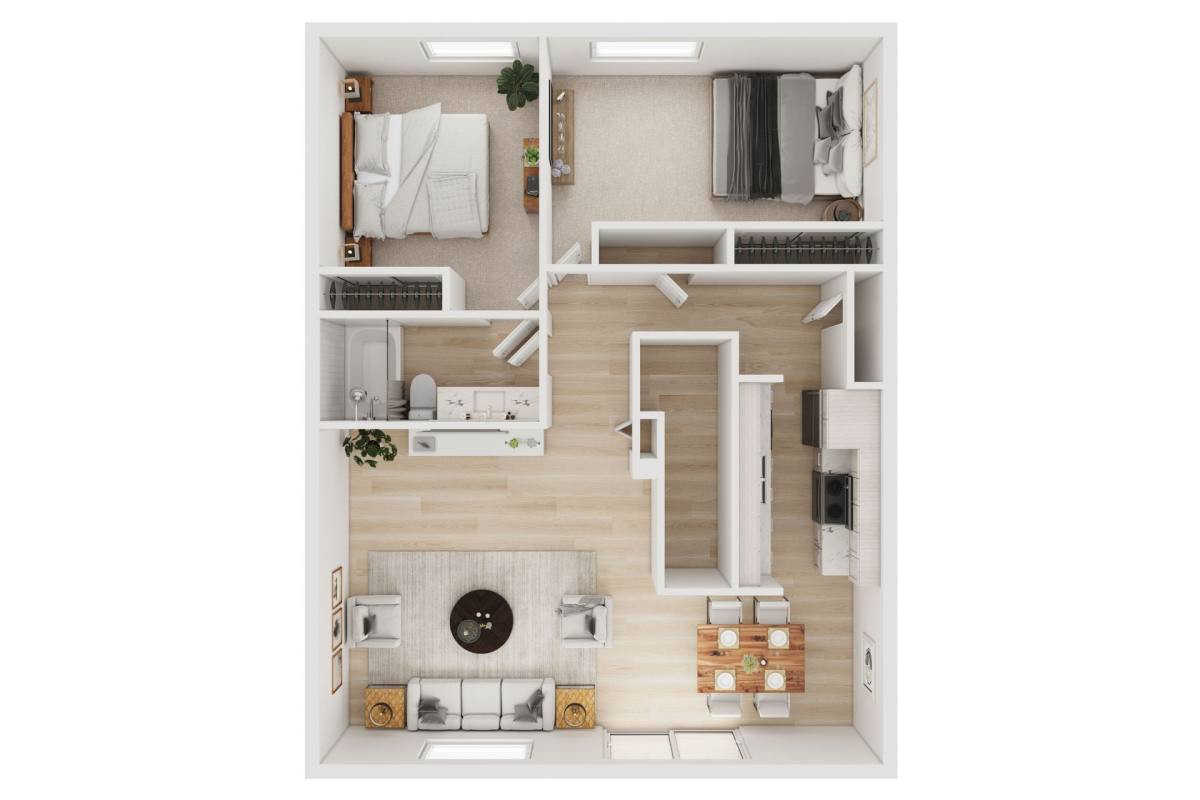 Apartment for rent at 6634 Tacoma Mall Blvd, Tacoma, WA 98409