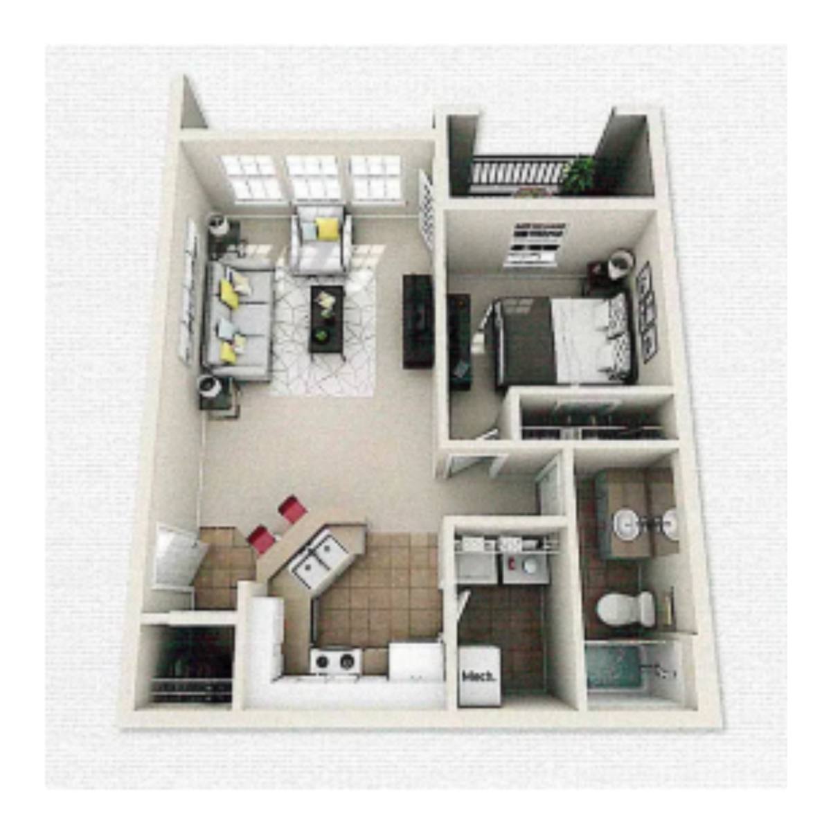 Apartment for rent at 1401 College Ave, Manhattan, KS 66502