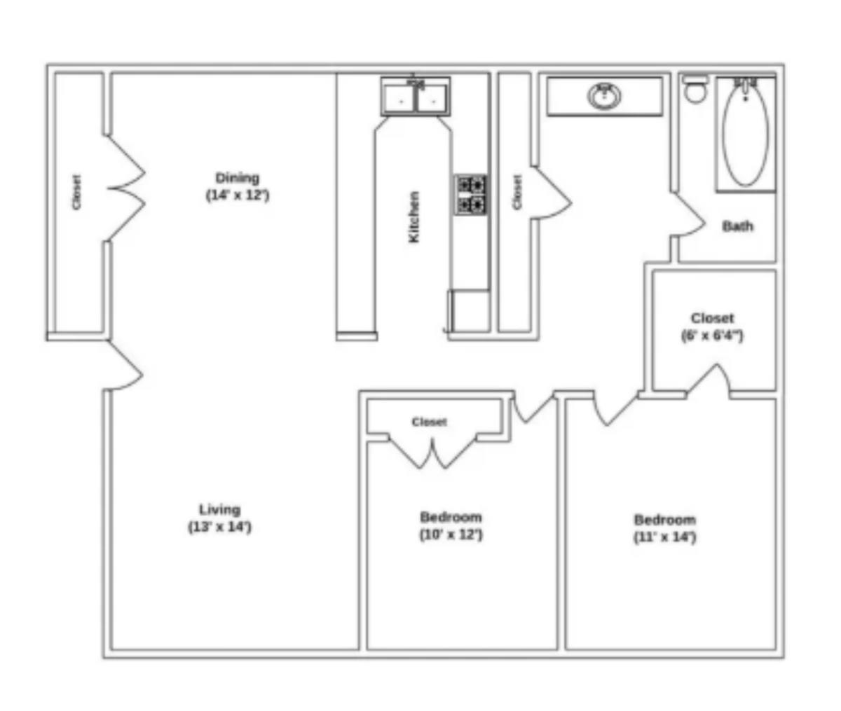 Apartment for rent at 2303 N Somerset St, Wichita, KS 67204