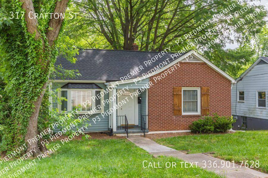 House for rent at 317 Crafton St, Winston Salem, NC 27103