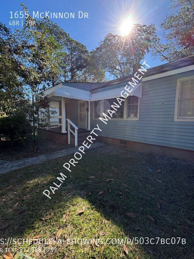 House for rent at 1655 McKinnon Dr, Savannah, GA 31404