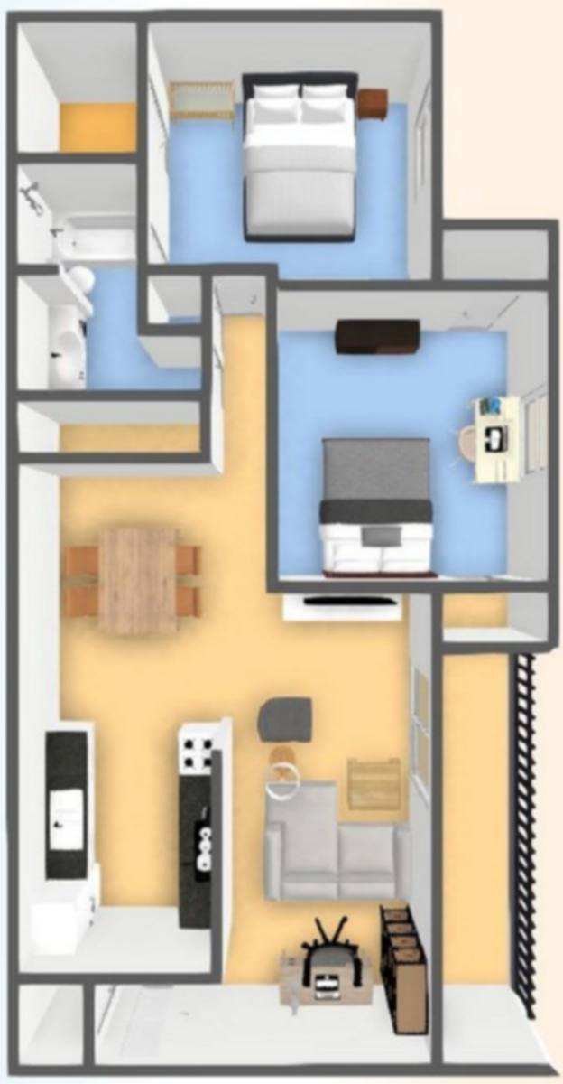 Apartment for rent at 550 W Central Ave, Wichita, KS 67203