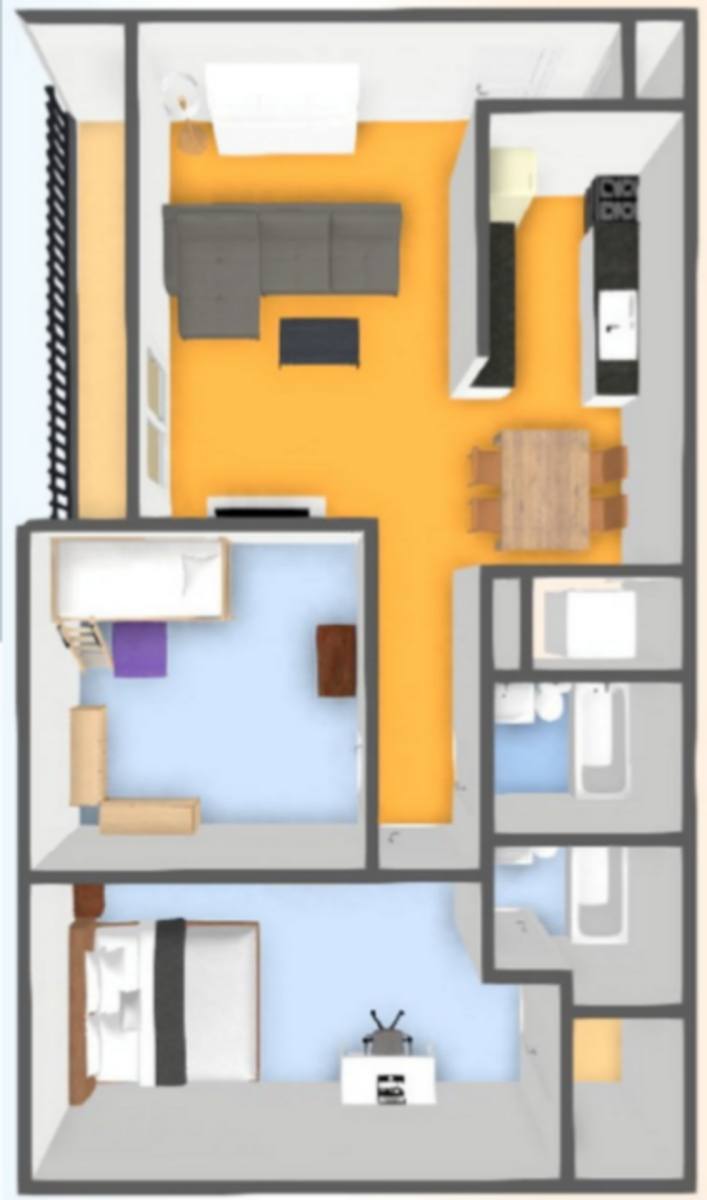 Apartment for rent at 550 W Central Ave, Wichita, KS 67203