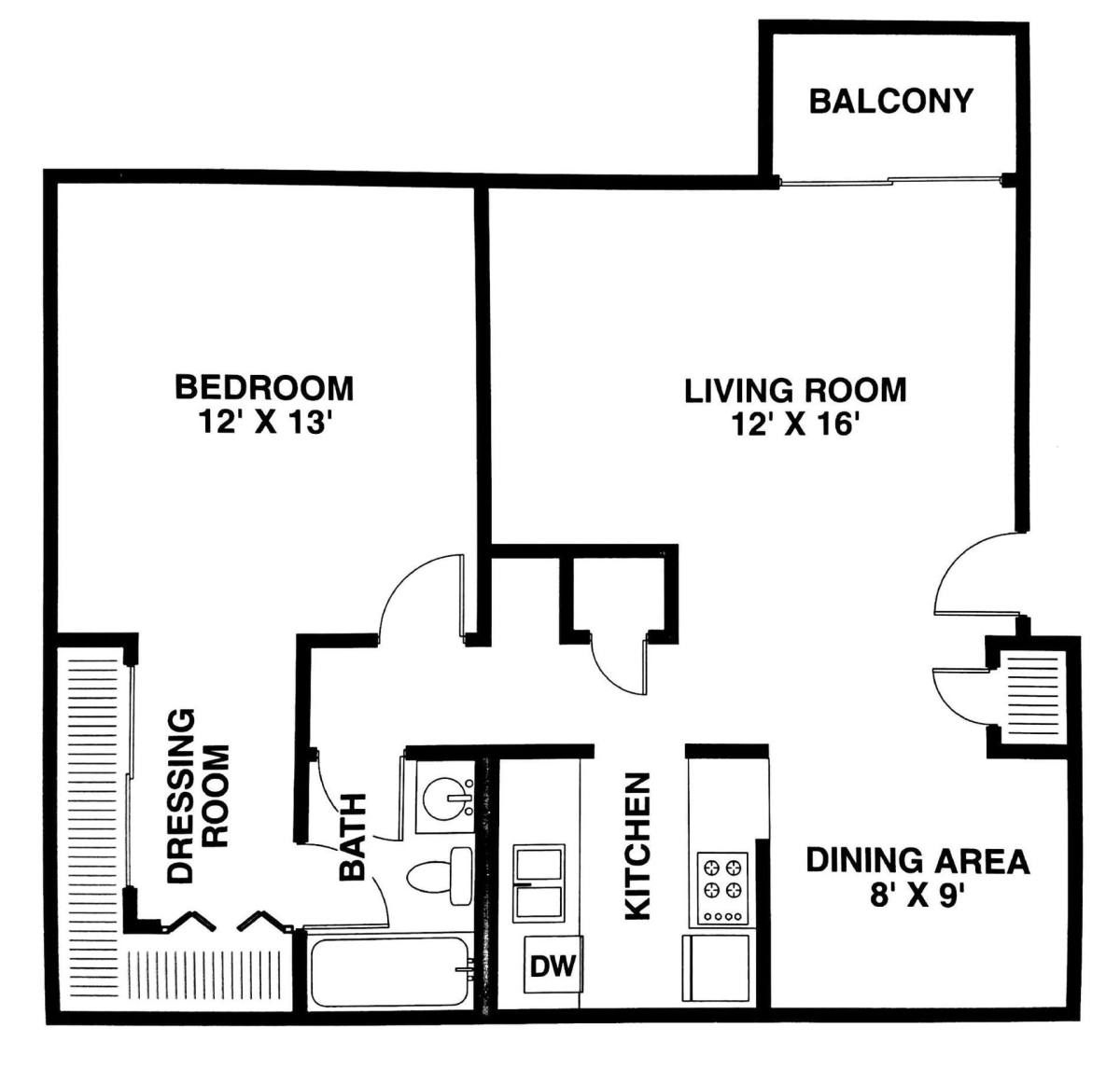 Apartment for rent at 8406 E Harry St, Wichita, KS 67207