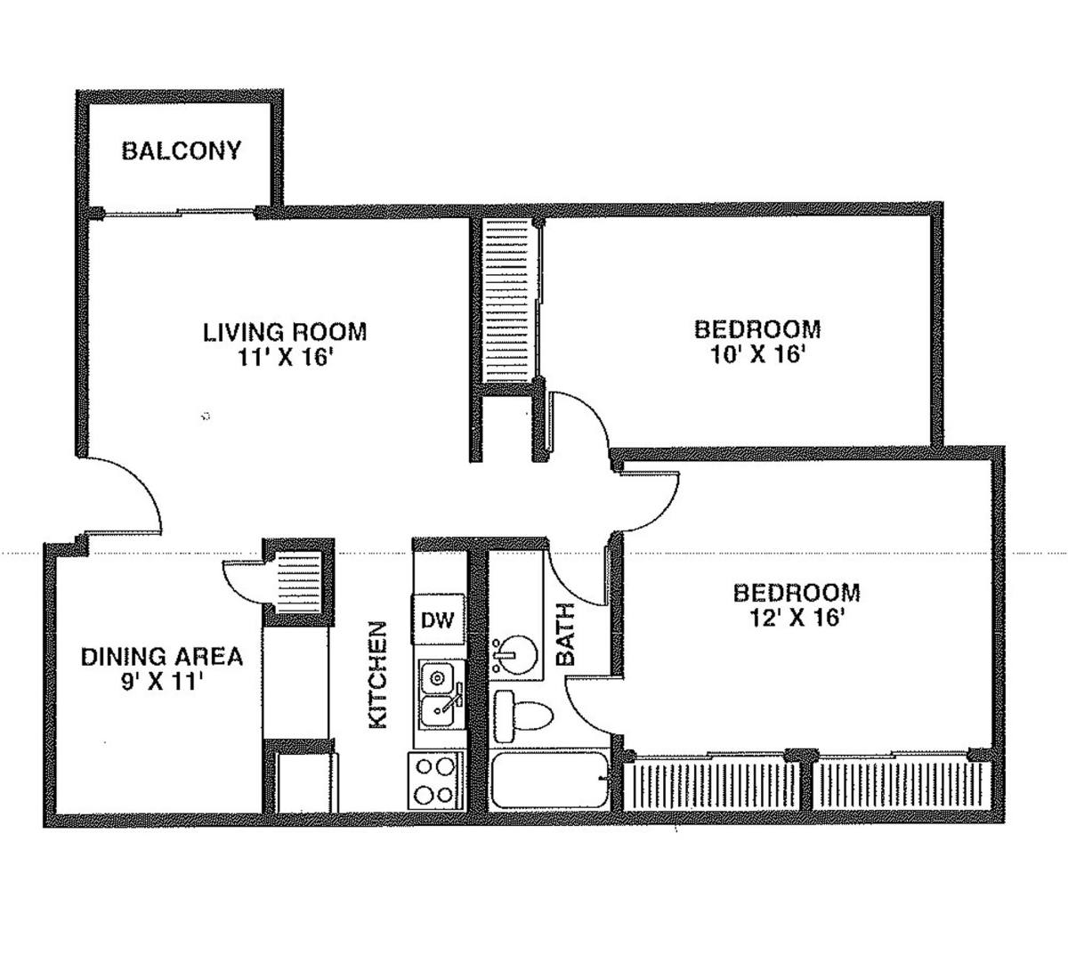 Apartment for rent at 8406 E Harry St, Wichita, KS 67207