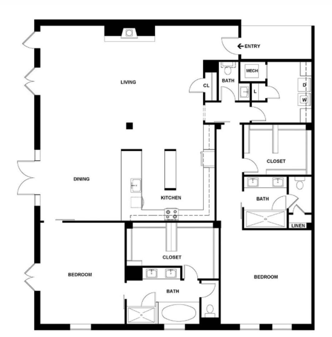 Apartment for rent at 1000 Market Ave, Canton, OH 44707