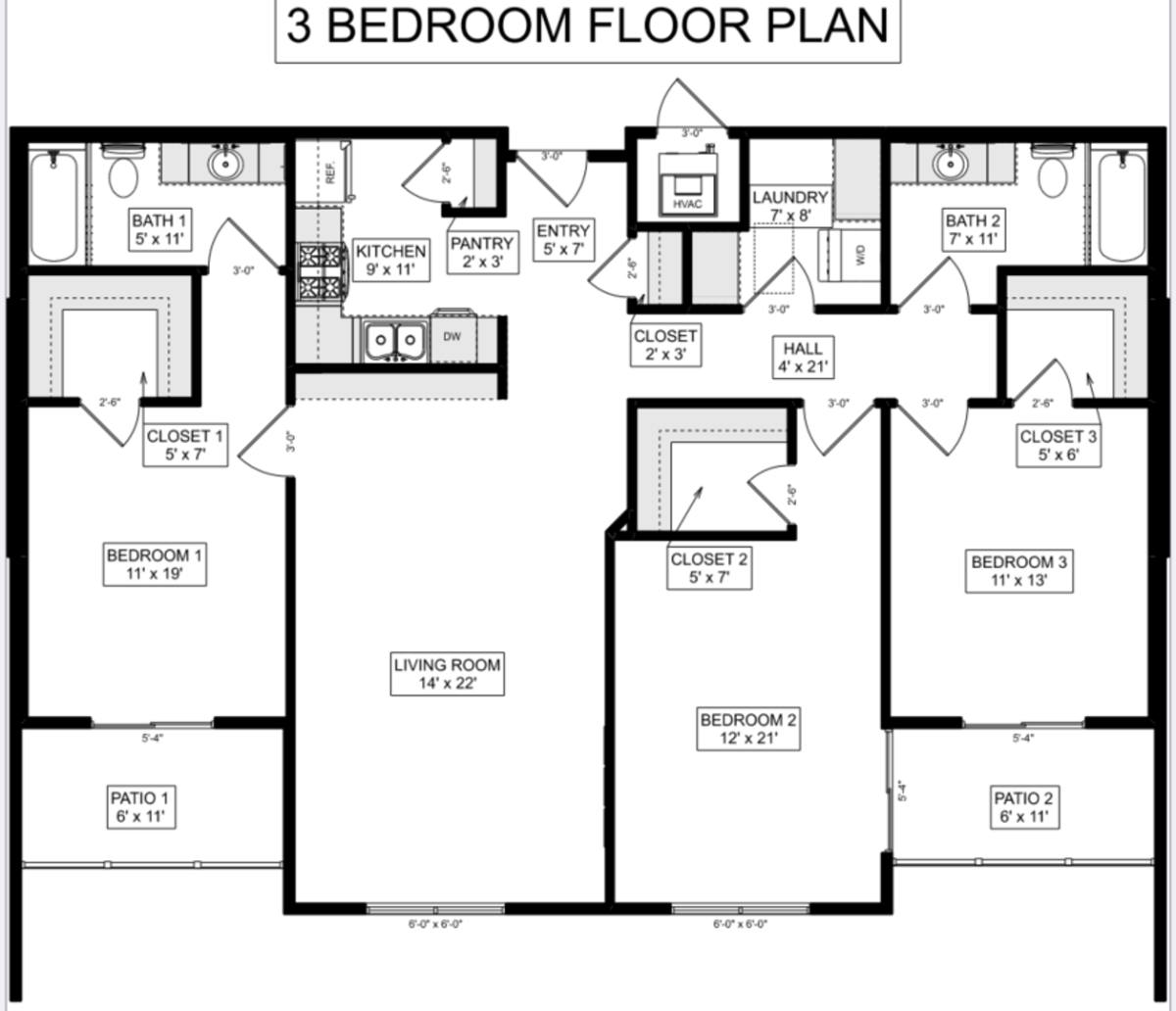Apartment for rent at 703 Clay St, Blacksburg, VA 24060