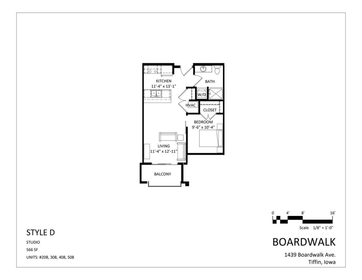 Apartment for rent at 1439 Boardwalk Ave, Tiffin, IA 52340