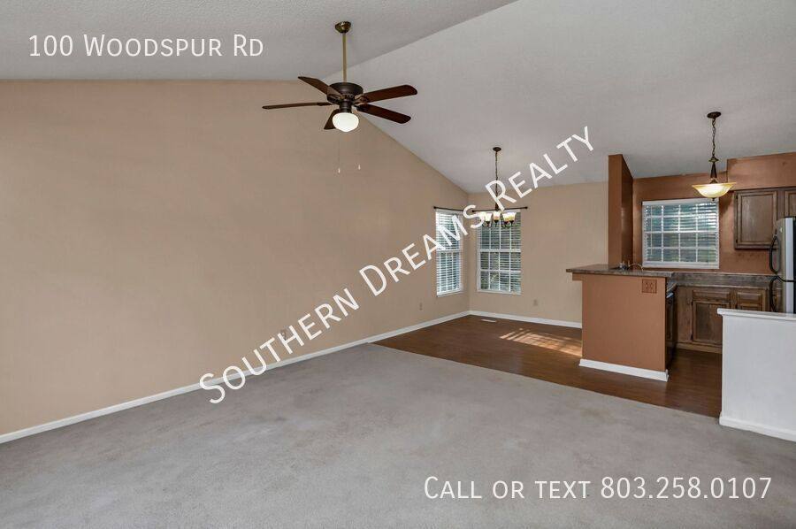 House for rent at 100 Woodspur Rd, Irmo, SC 29063