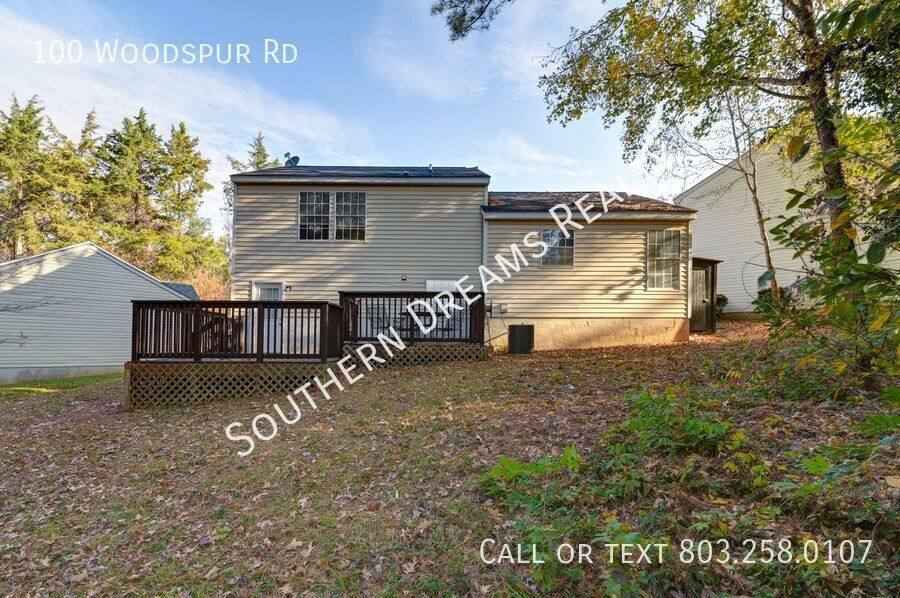 House for rent at 100 Woodspur Rd, Irmo, SC 29063