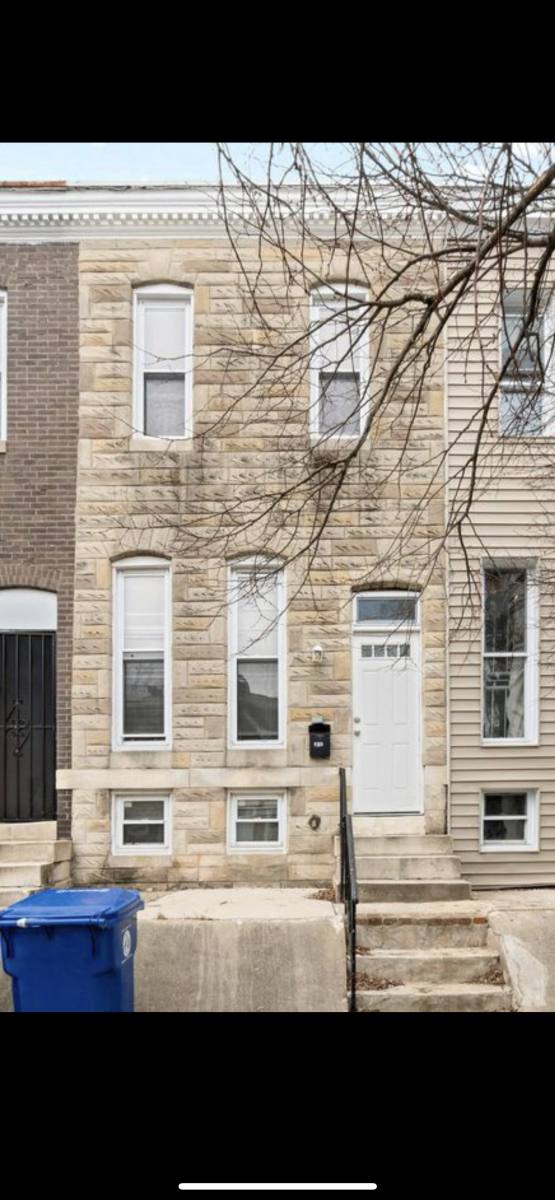 Townhouse for rent at 2618 Boone St, Baltimore, MD 21218
