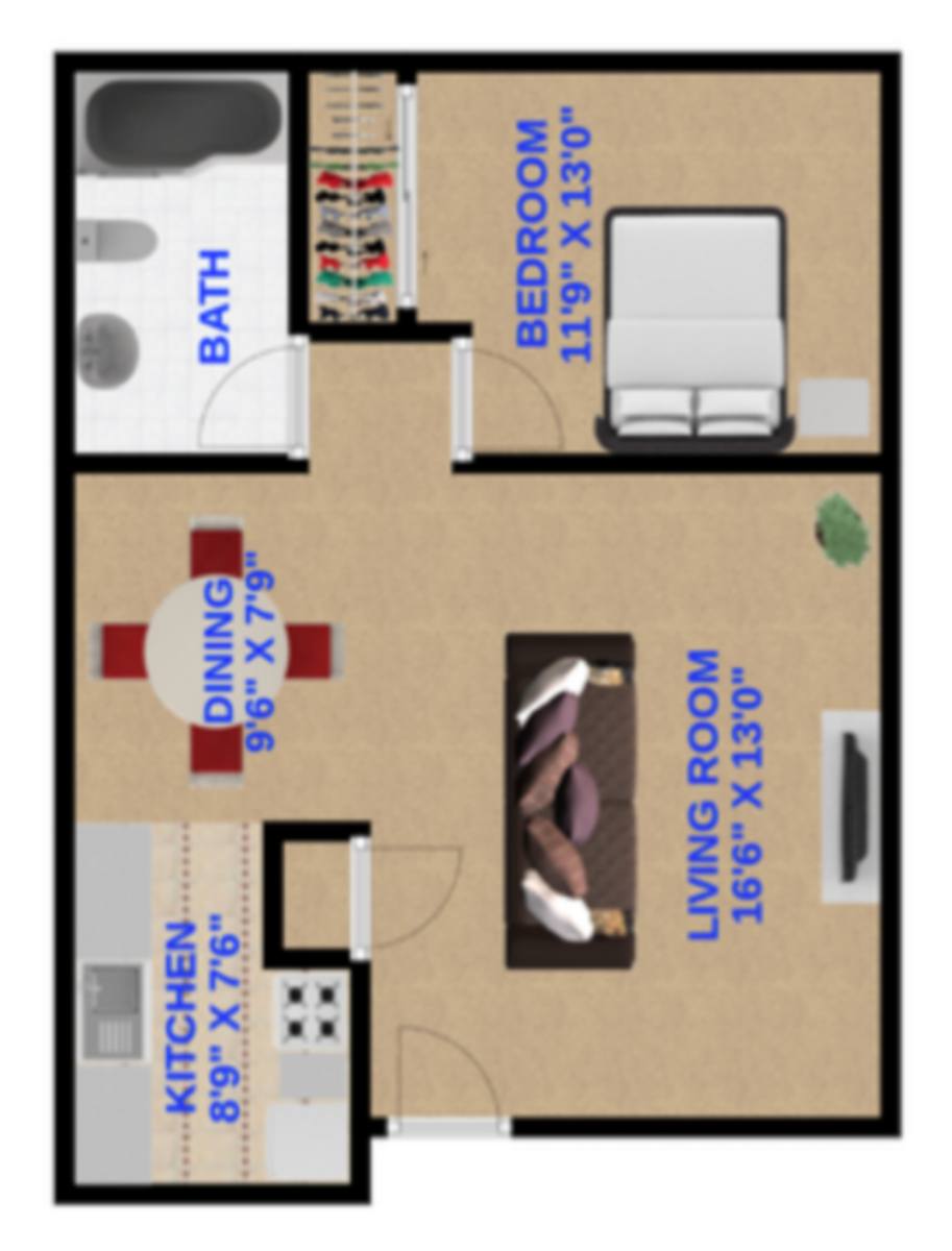 Apartment for rent at 7030 E Kellogg Dr N, Wichita, KS 67207