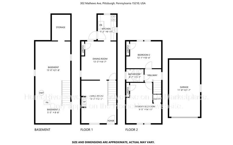 House for rent at 302 Mathews Ave, Pittsburgh, PA 15210