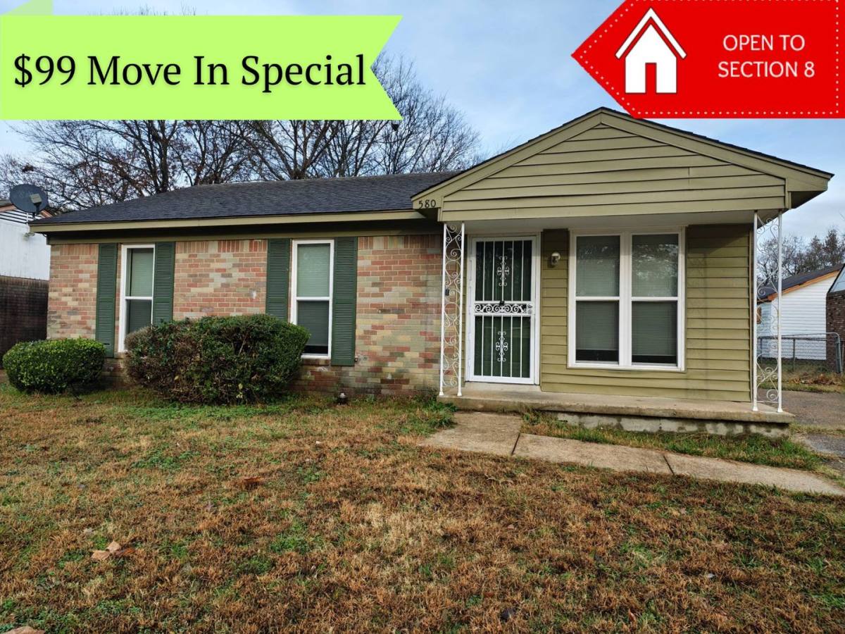 House for rent at 580 Blackhawk Rd, Memphis, TN 38109