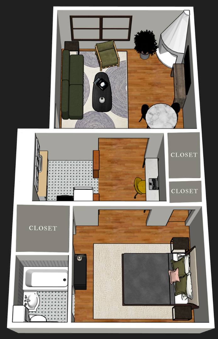 Apartment for rent at 2301 N Walker, Oklahoma City, OK 73103