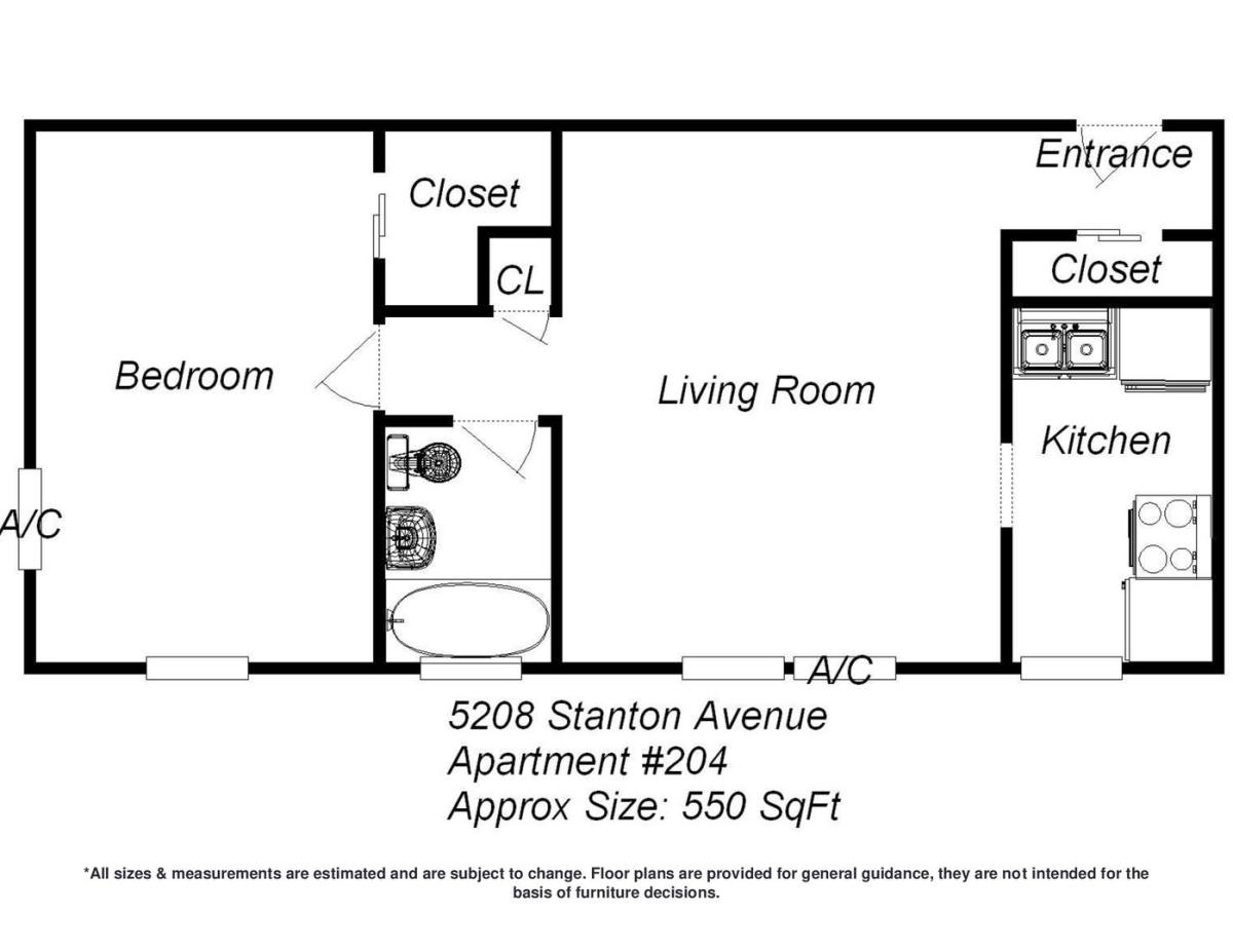 Apartment for rent at 5208-5240 Stanton Ave, Pittsburgh, PA 15201
