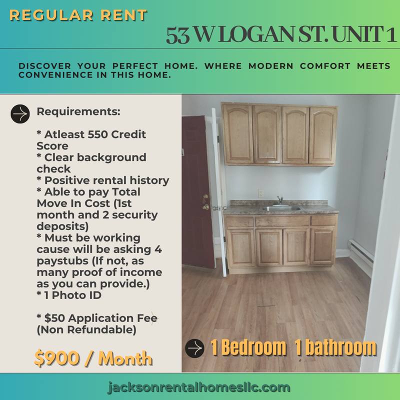 Apartment for rent at 53 W Logan St #1, Philadelphia, PA 19144