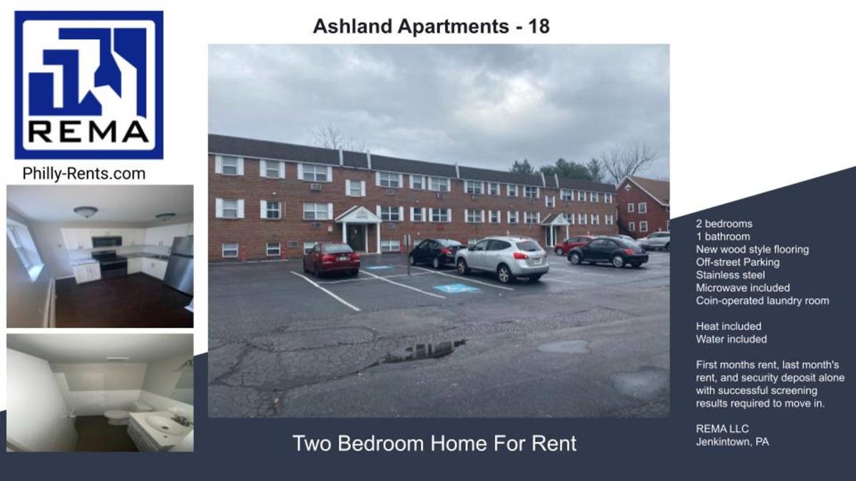 Apartment for rent at 711 Ashland Ave, Clifton Heights, PA 19018