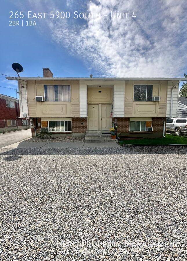 Apartment for rent at 265 E 5900 S #4, Salt Lake City, UT 84107