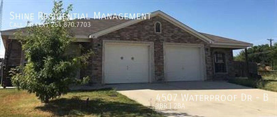 Apartment for rent at 4507 Waterproof Dr #B, Killeen, TX 76549