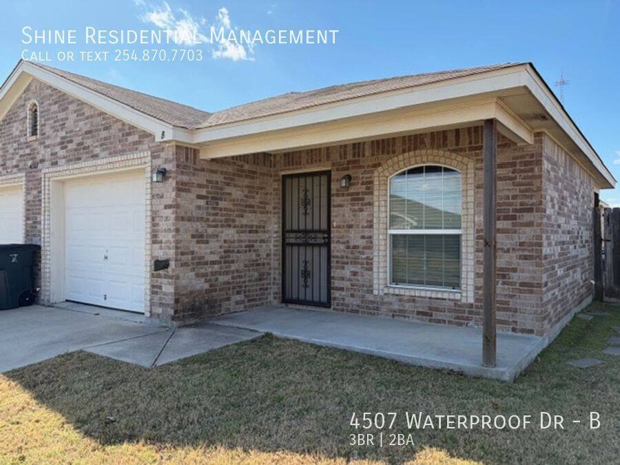 Apartment for rent at 4507 Waterproof Dr #B, Killeen, TX 76549