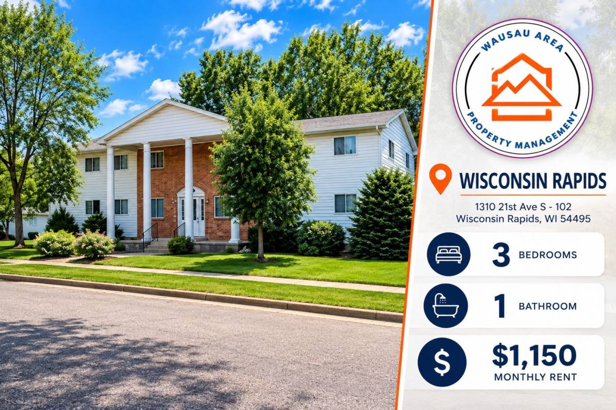 Apartment for rent at 1310 21st Ave S, Wisconsin Rapids, WI 54495