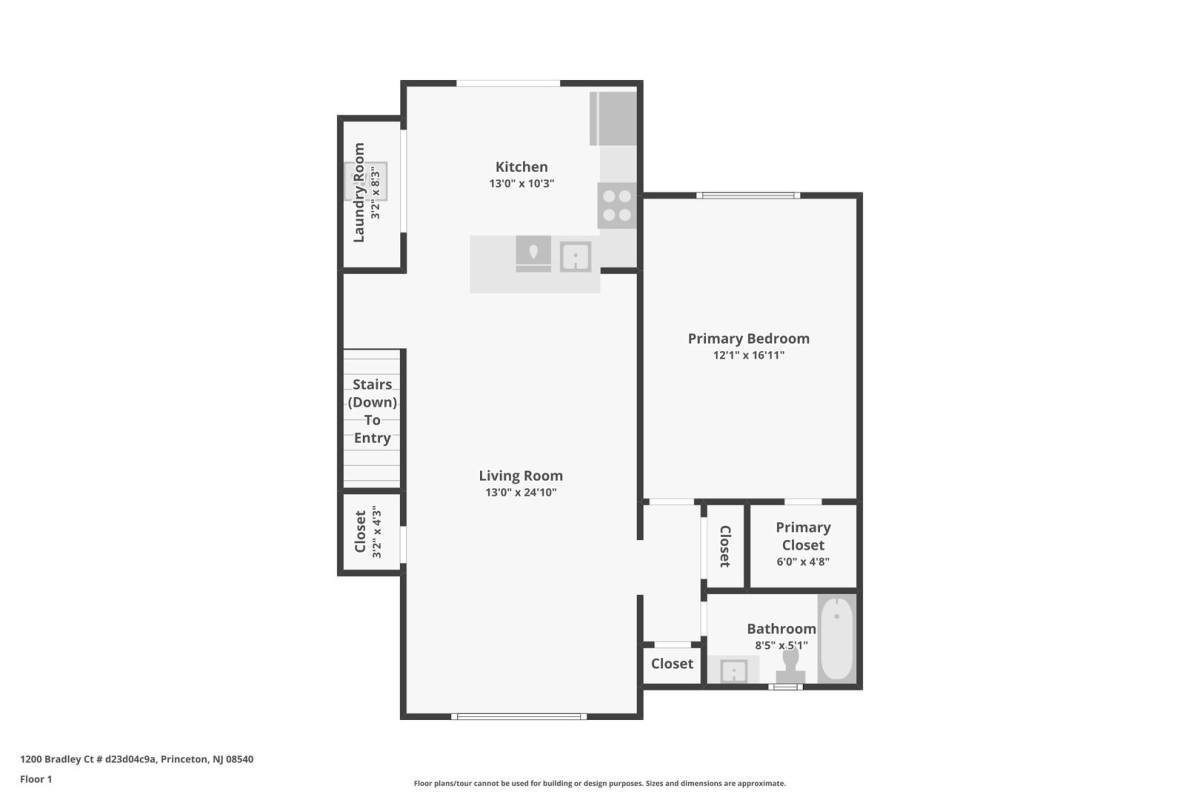 Apartment for rent at 1200 Bradley Court, Princeton, NJ 08540