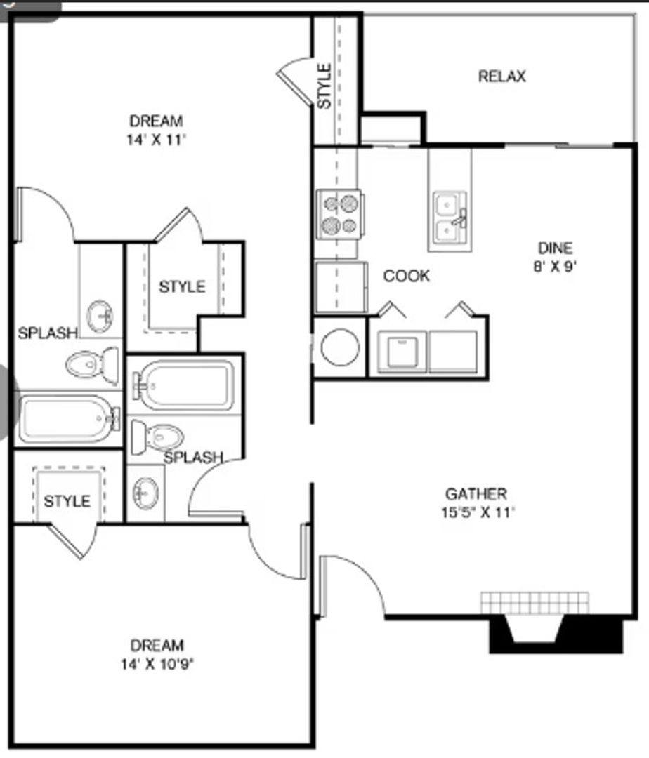 Apartment for rent at 1955 Larkspur Dr, San Antonio, TX 78213